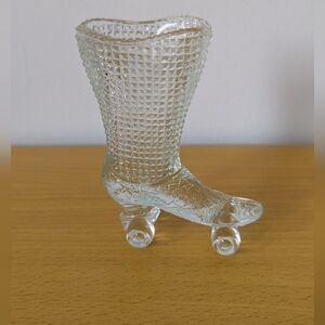 Vintage Shoe Boot Roller Skate Toothpick Holder Decor